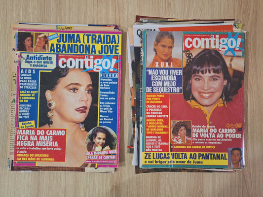 Regina Duarte Material de revistas