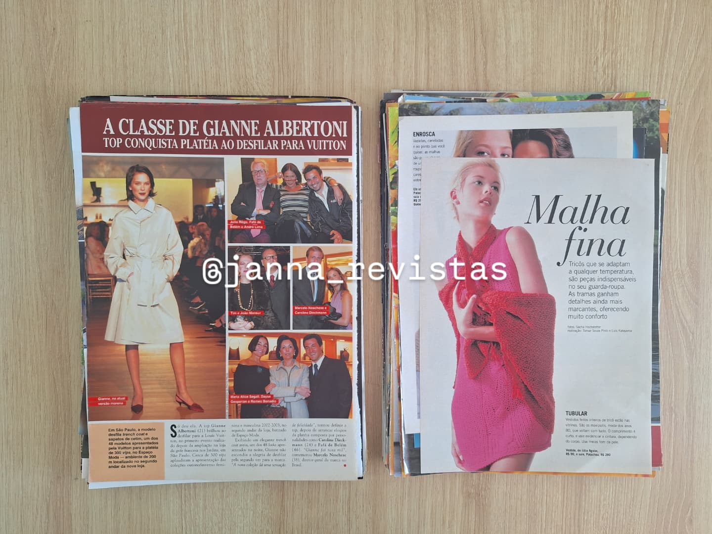 Gianne Albertoni - Material de Revistas