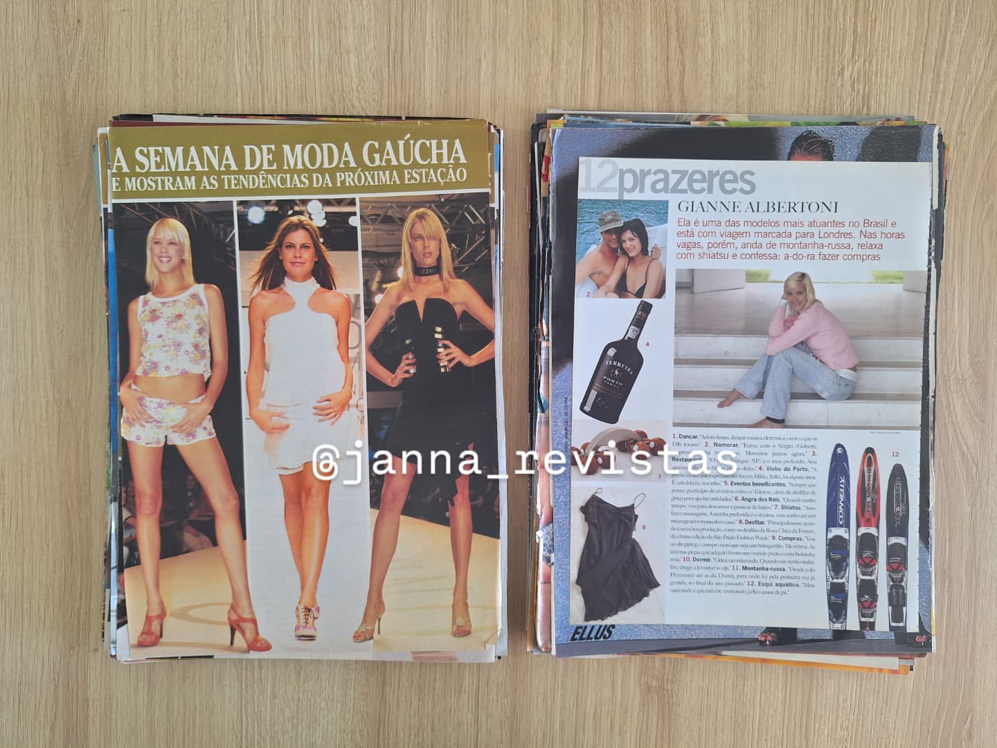 Gianne Albertoni - Material de Revistas