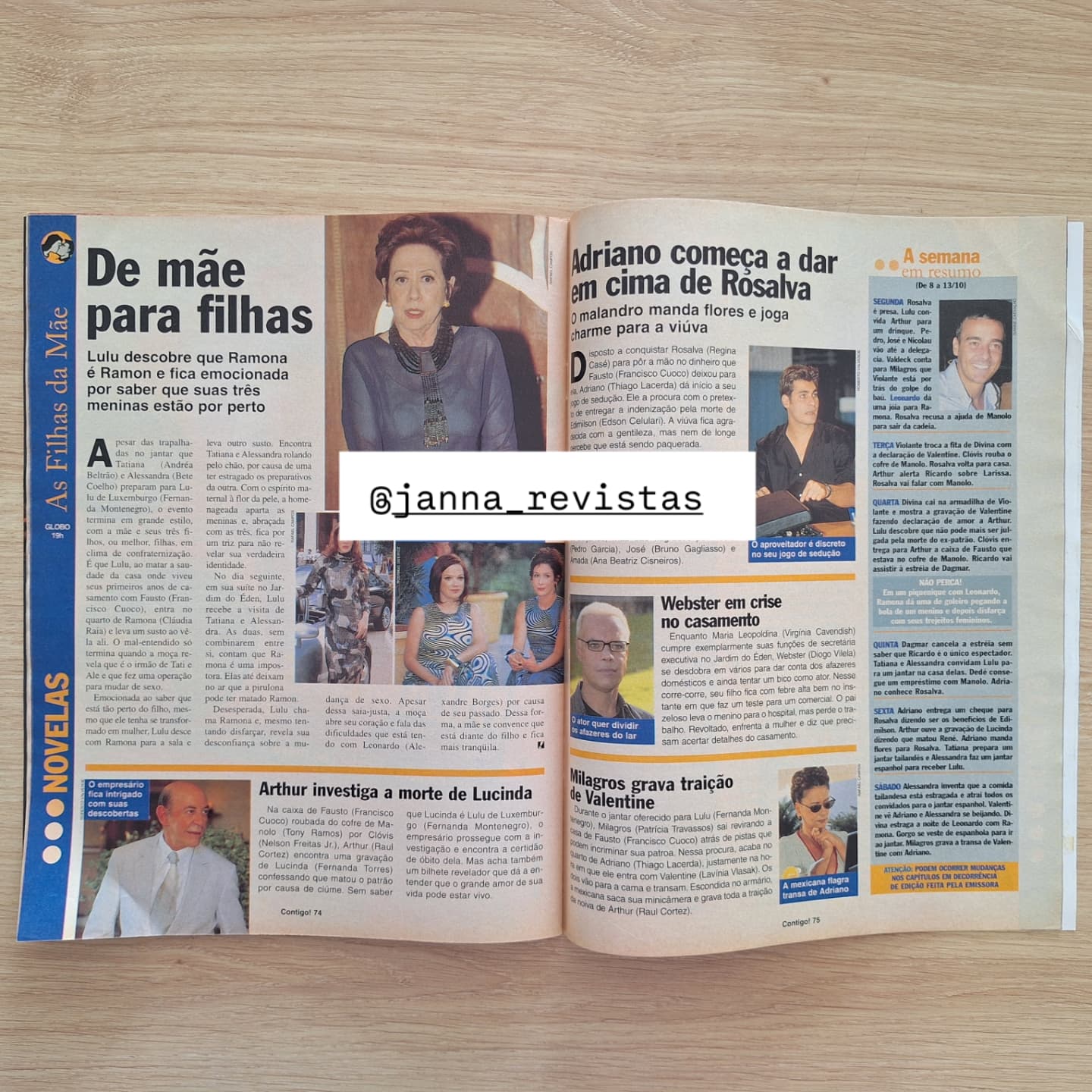 Revista Contigo 1360 (2001)