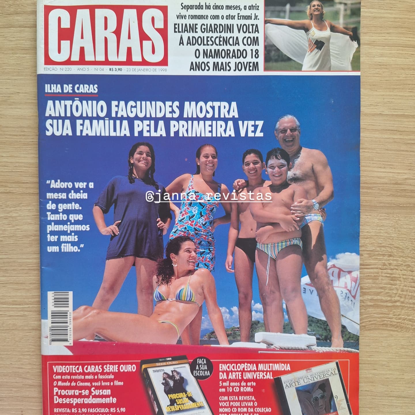 Revista Caras 220 (1998)