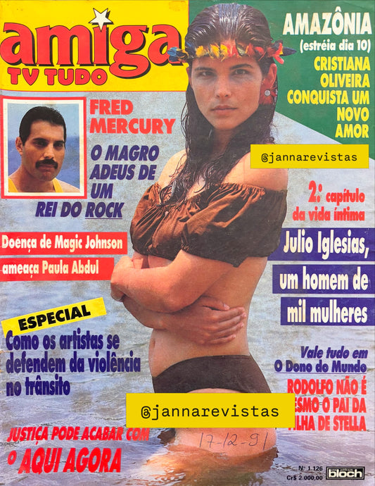Revista Amiga Tv Tudo 1126 (1991)