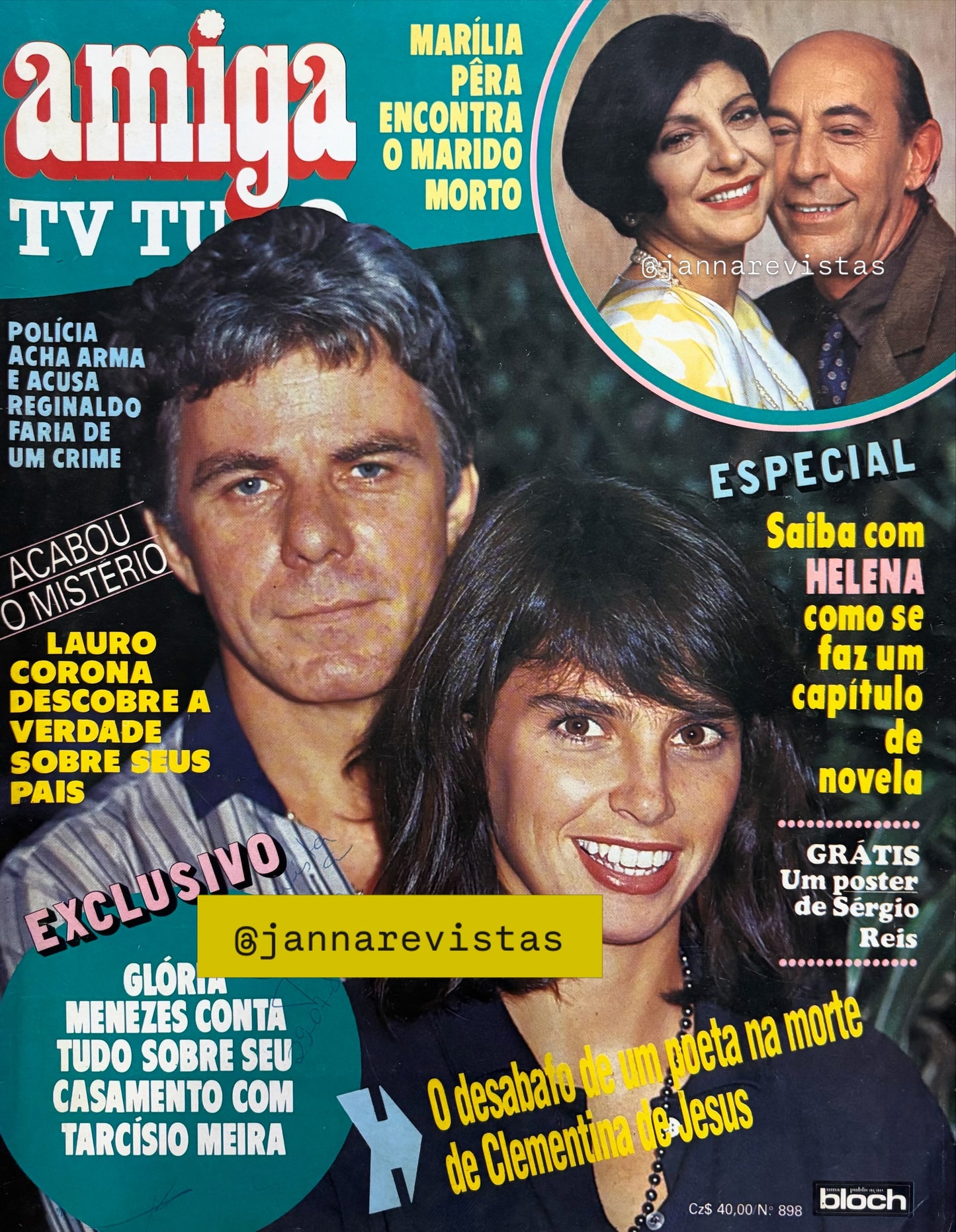 Revista Amiga Tv Tudo 898 (1987)