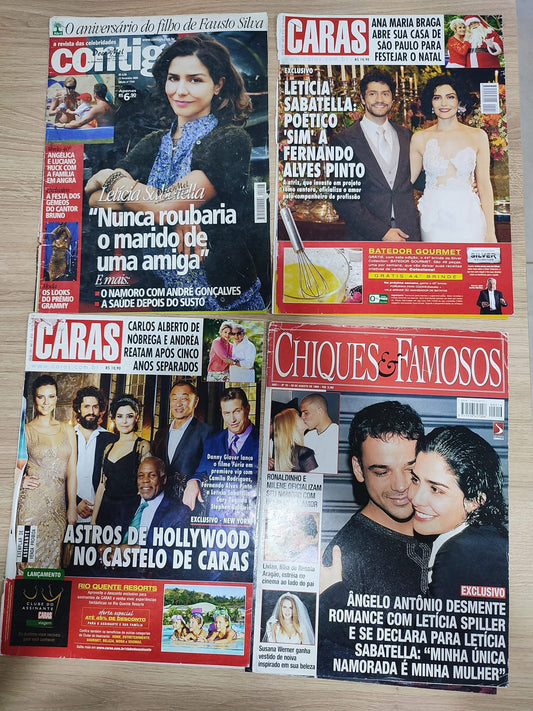 Letícia Sabatella - Material avulso de revistas