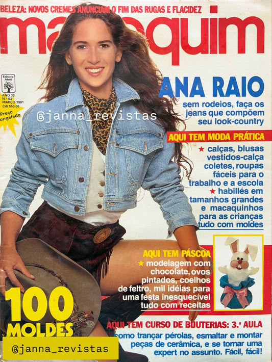 Revista Manequim 375 (1991)