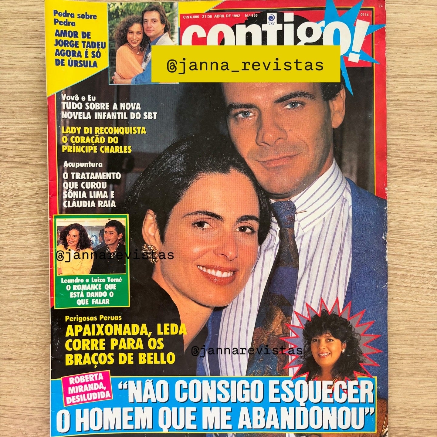 Revista Contigo 866 (1992)