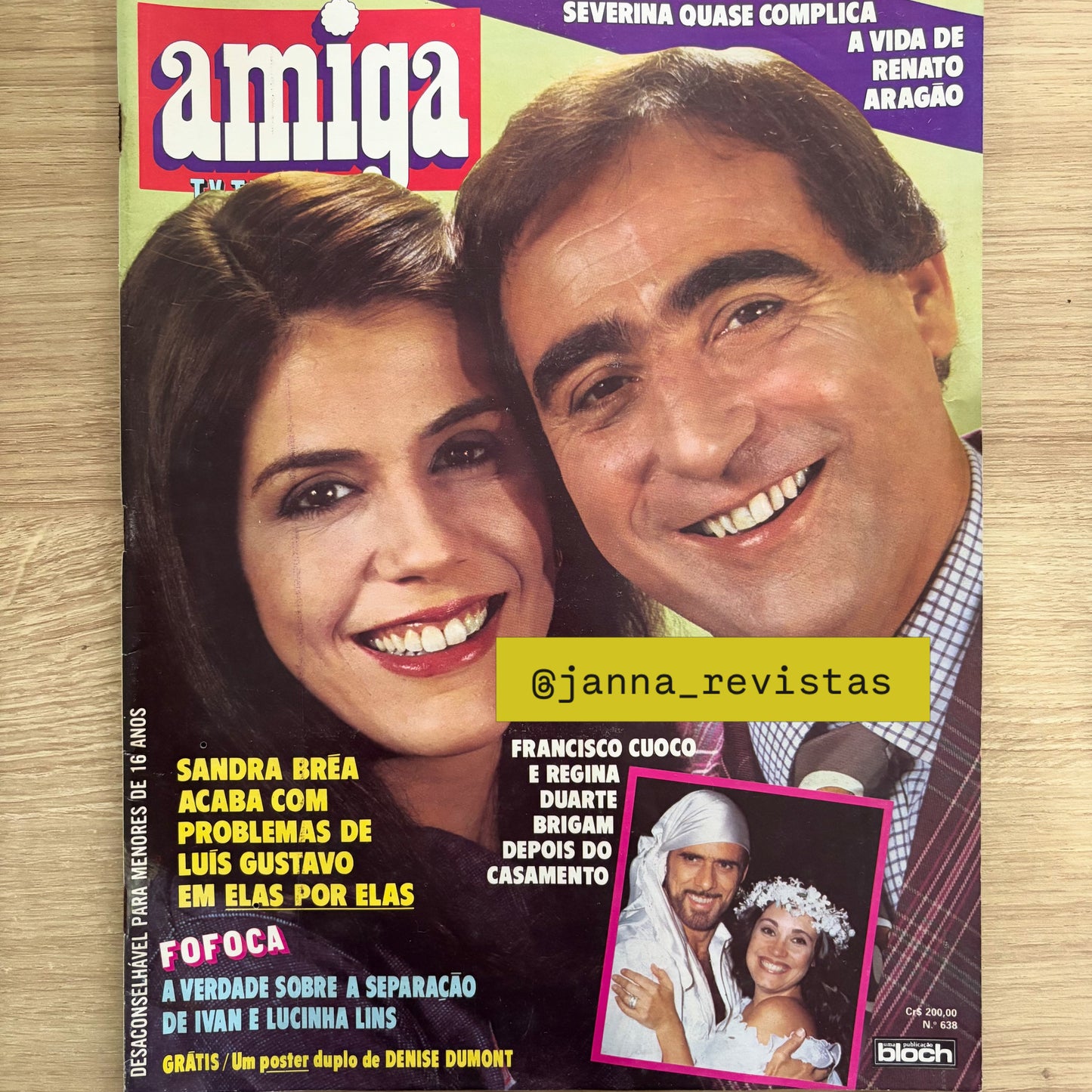 Revista Amiga Tv Tudo 638 (1982)