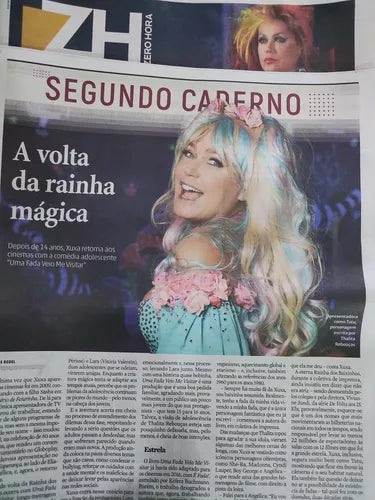 Jornal ZH - Xuxa Uma Fada Veio Me Visitar