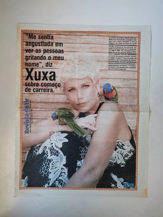 Lote Jornais Xuxa 60 Anos