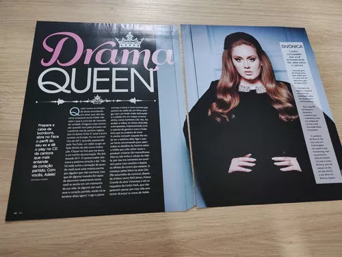 Materiais de Revista - Adele