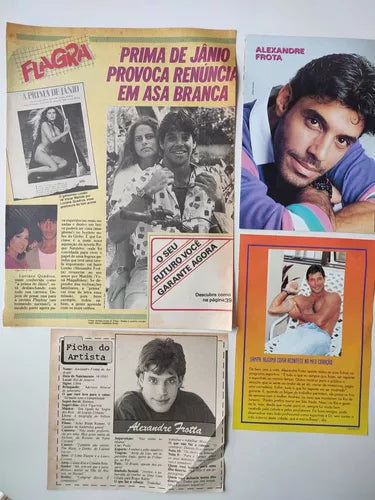 Materiais de Revista - Alexandre Frota