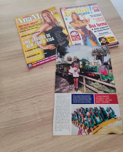 Materiais de Revista - Carla Perez - Contigo, Caras