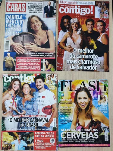 Materiais de Revista - Daniela Mercury