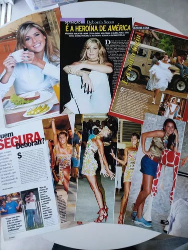 Materiais de Revista - Deborah Secco - Caras, Minha Novela, Quem