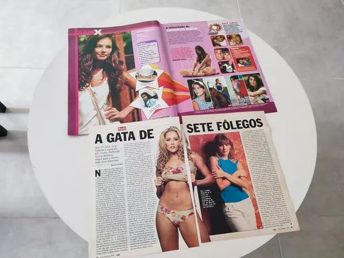 Materiais de Revista - Deborah Secco - Caras, Minha Novela, Quem