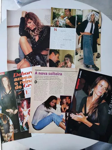 Materiais de Revista - Deborah Secco - Caras, Minha Novela, Quem