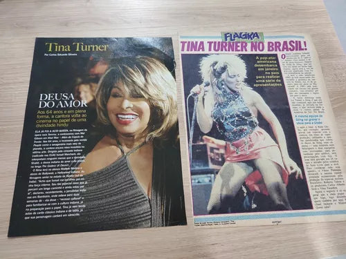 Materiais de Revista - Tina Turner