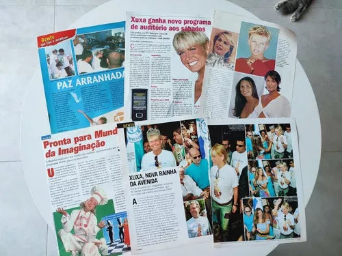 Materiais de Revista - Xuxa - Minha Novela, Tititi, Conta Mais 02