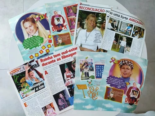 Materiais de Revista - Xuxa - Minha Novela, Tititi, Conta Mais 06