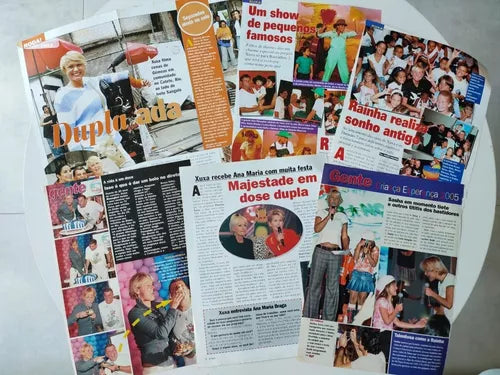 Materiais de Revista - Xuxa - Minha Novela, Tititi, Conta Mais 06