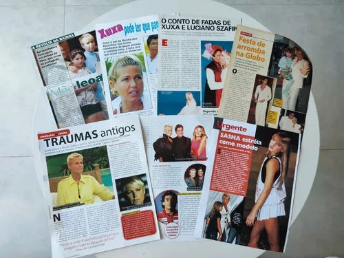 Materiais de Revista - Xuxa - Minha Novela, Tititi, Conta Mais 06