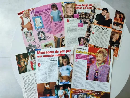 Materiais de Revista - Xuxa - Minha Novela, Tititi, Conta Mais 06