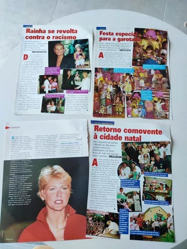 Materiais de Revista - Xuxa - Minha Novela, Tititi, Conta Mais