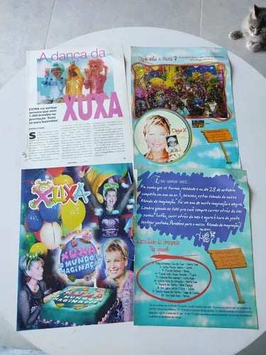 Materiais de Revista - Xuxa - Minha Novela, Tititi, Conta Mais