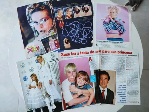 Materiais de Revista - Xuxa - Minha Novela, Tititi, Conta Mais