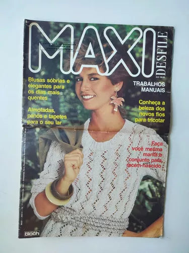 Maxi Desfile Nº 17 - Tricô, Tapetes e Trabalhos Manuais