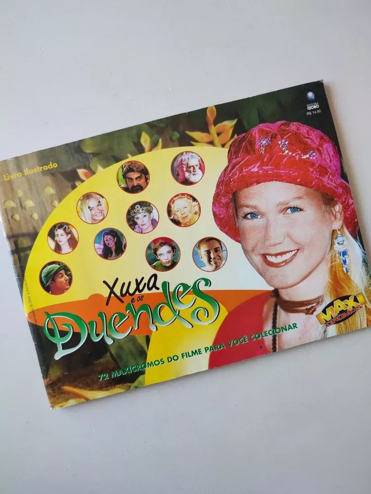 Revista Ilustrada Xuxa e Os Duendes - Incompleto