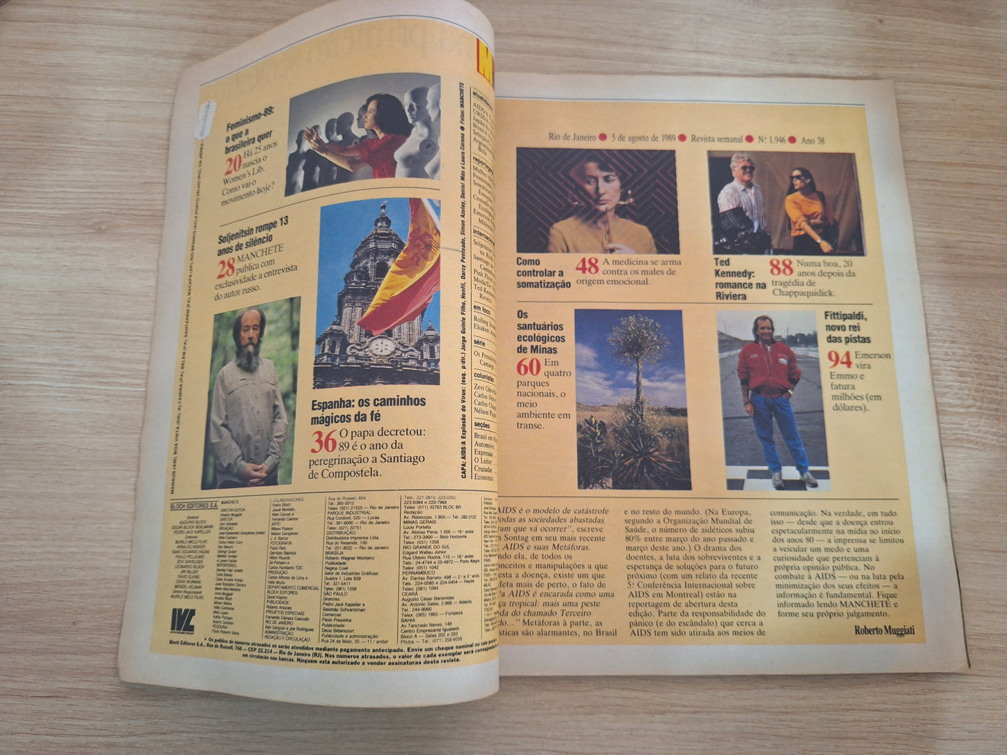 Revista Manchete 1946 (1989)