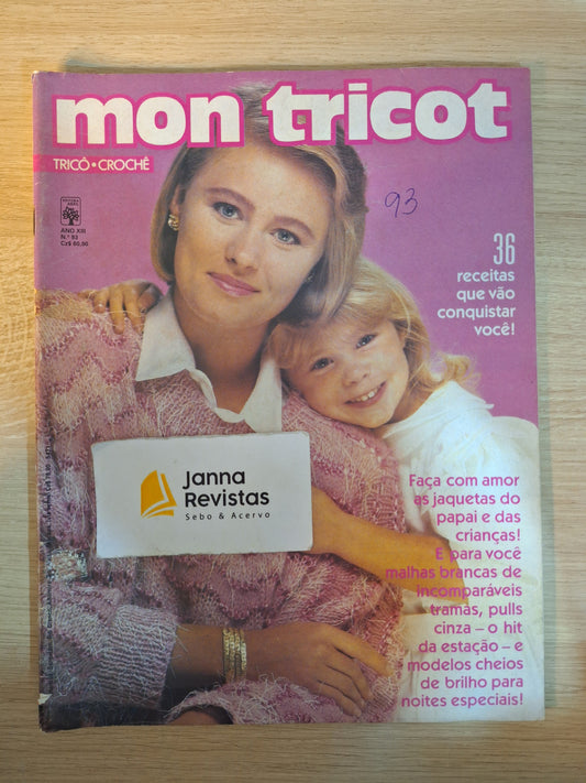 Revista Mon Tricot 93 (1987)