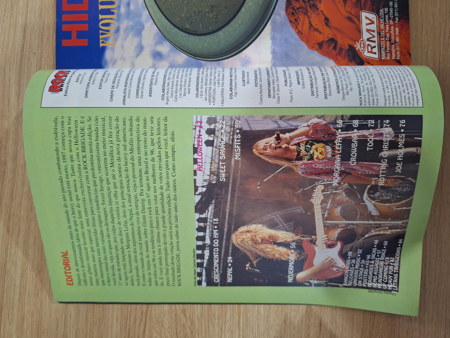 Revista Rock Brigade 127 (1997)