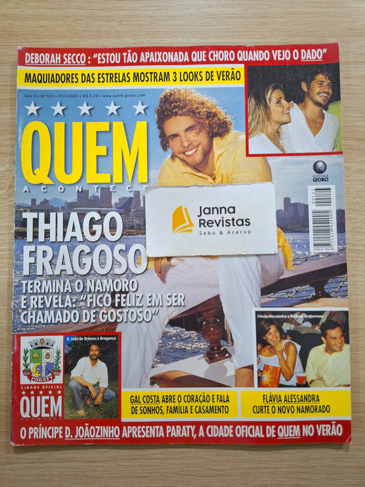 Revista Quem Acontece 123 (2003)