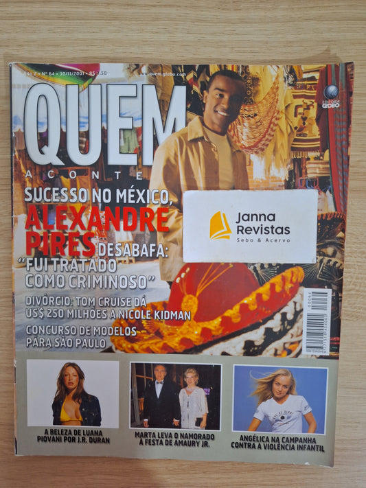 Revista Quem Acontece 64 (2001)