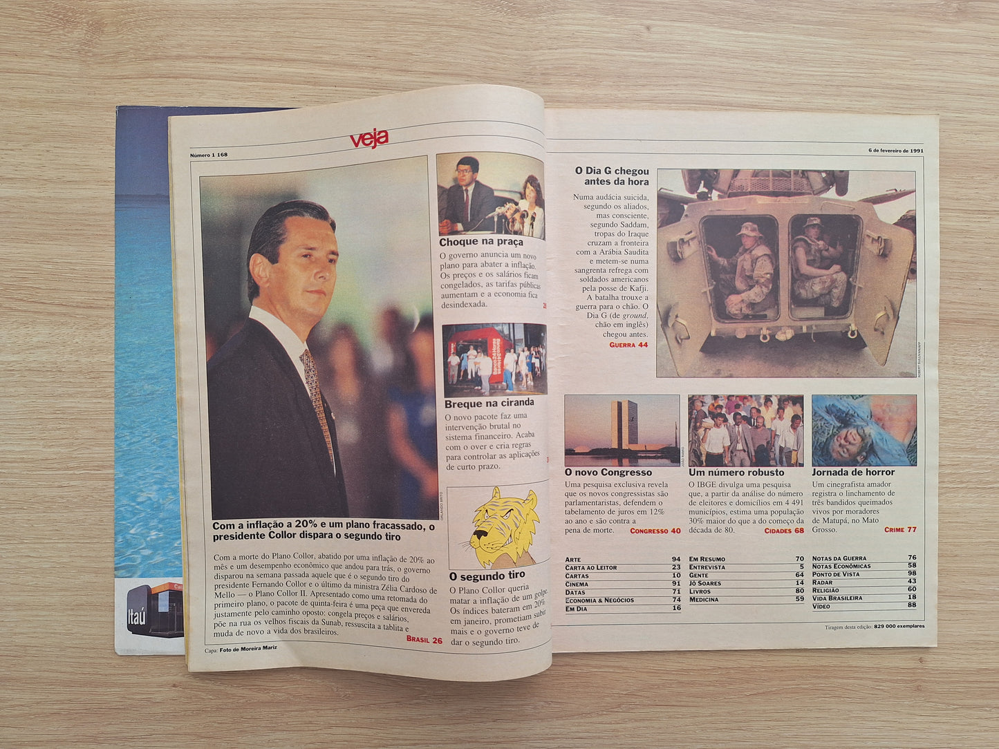 Revista Veja 1168 (1991)