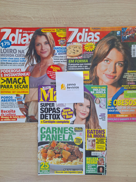 Kit Revista Alinne Moraes