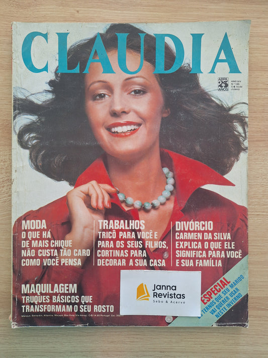Revista Claudia Nº 165 - 1975