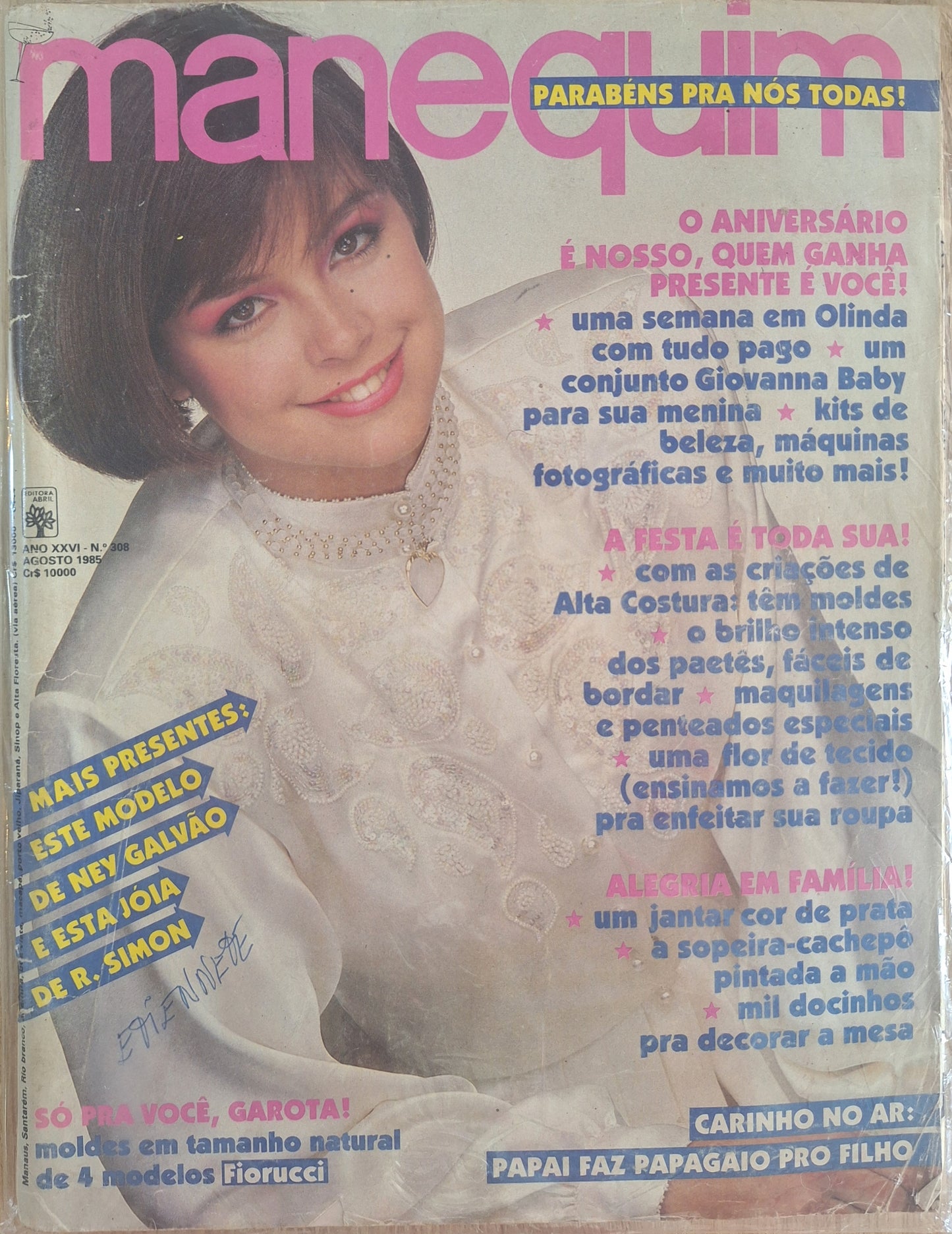 Revista Manequim 308 (1985)