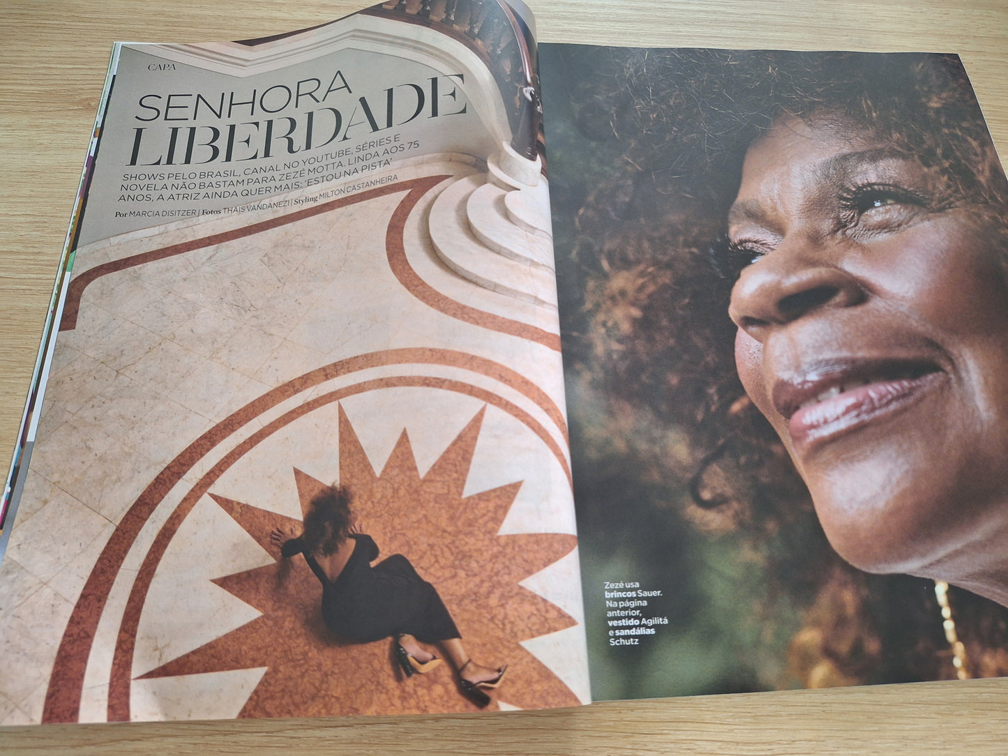 Revista Ela O Globo (2019) Zezé Motta