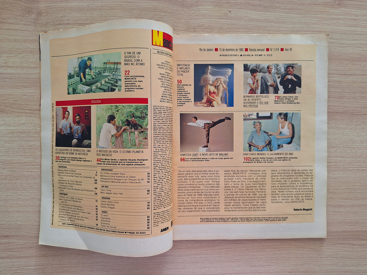 Revista Manchete 2018 (1990)