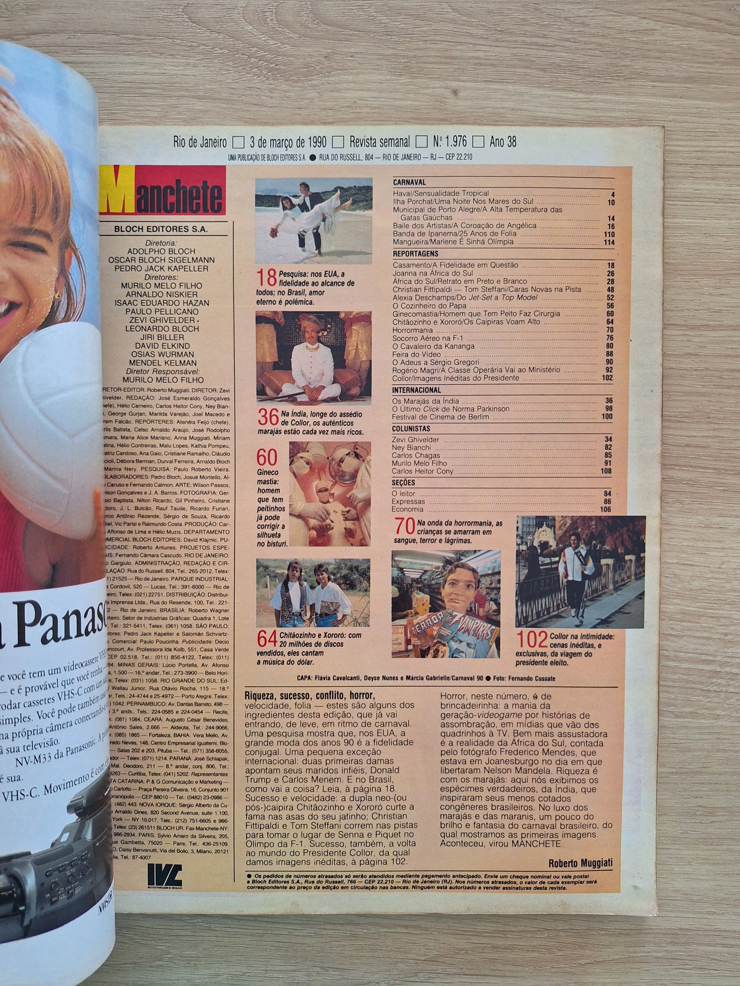Revista Manchete 1976 (1990)
