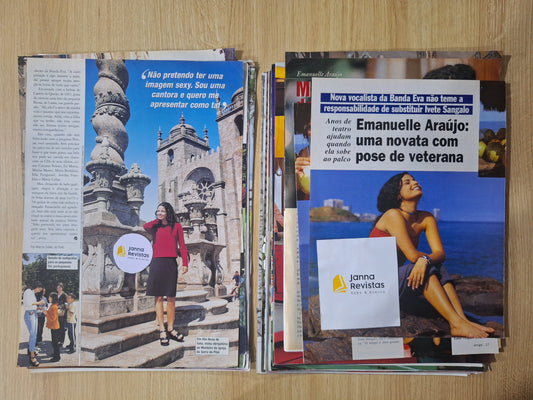 Emanuelle Araújo - Material de revistas