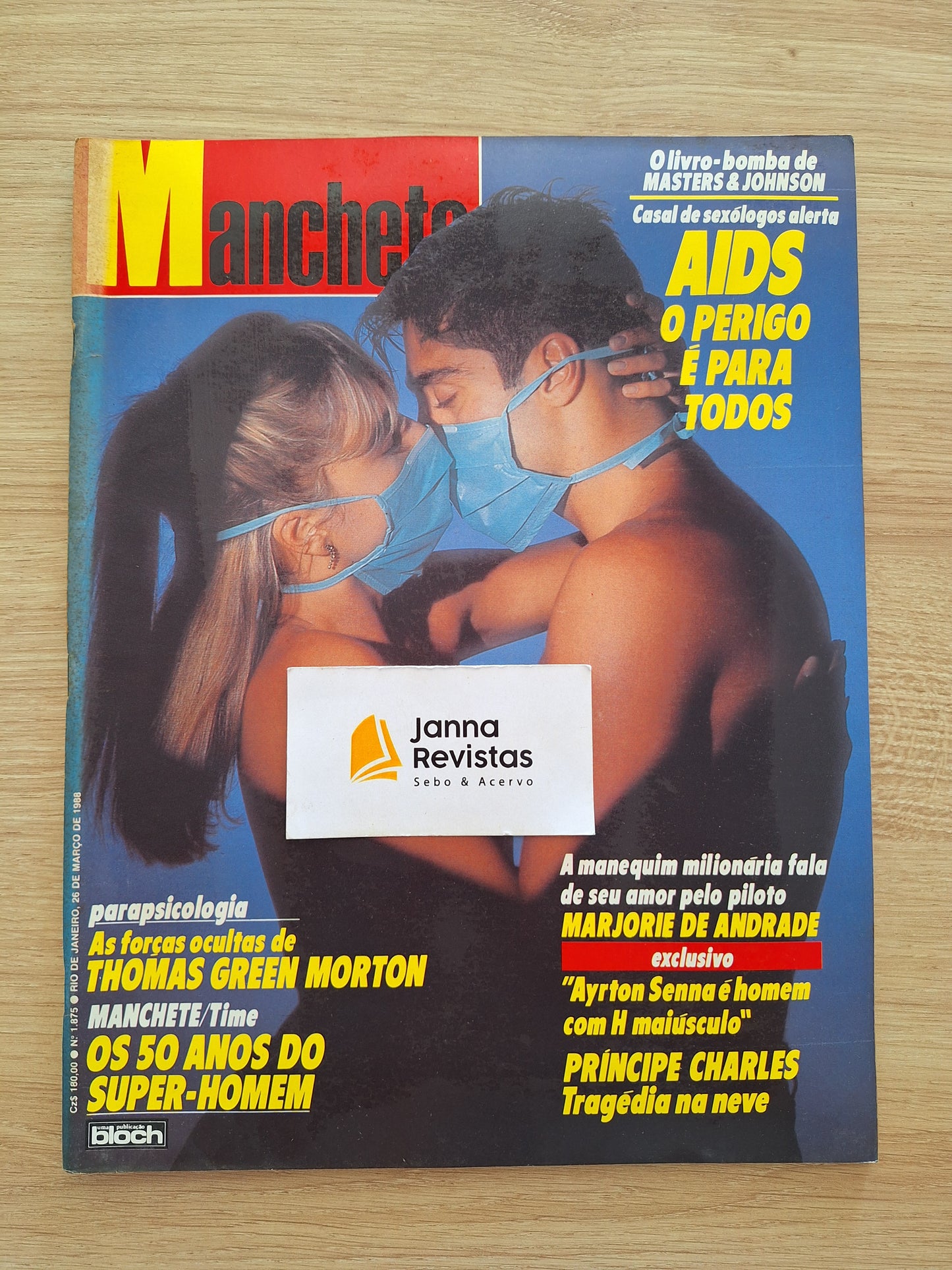 Revista Manchete 1875 (1988)