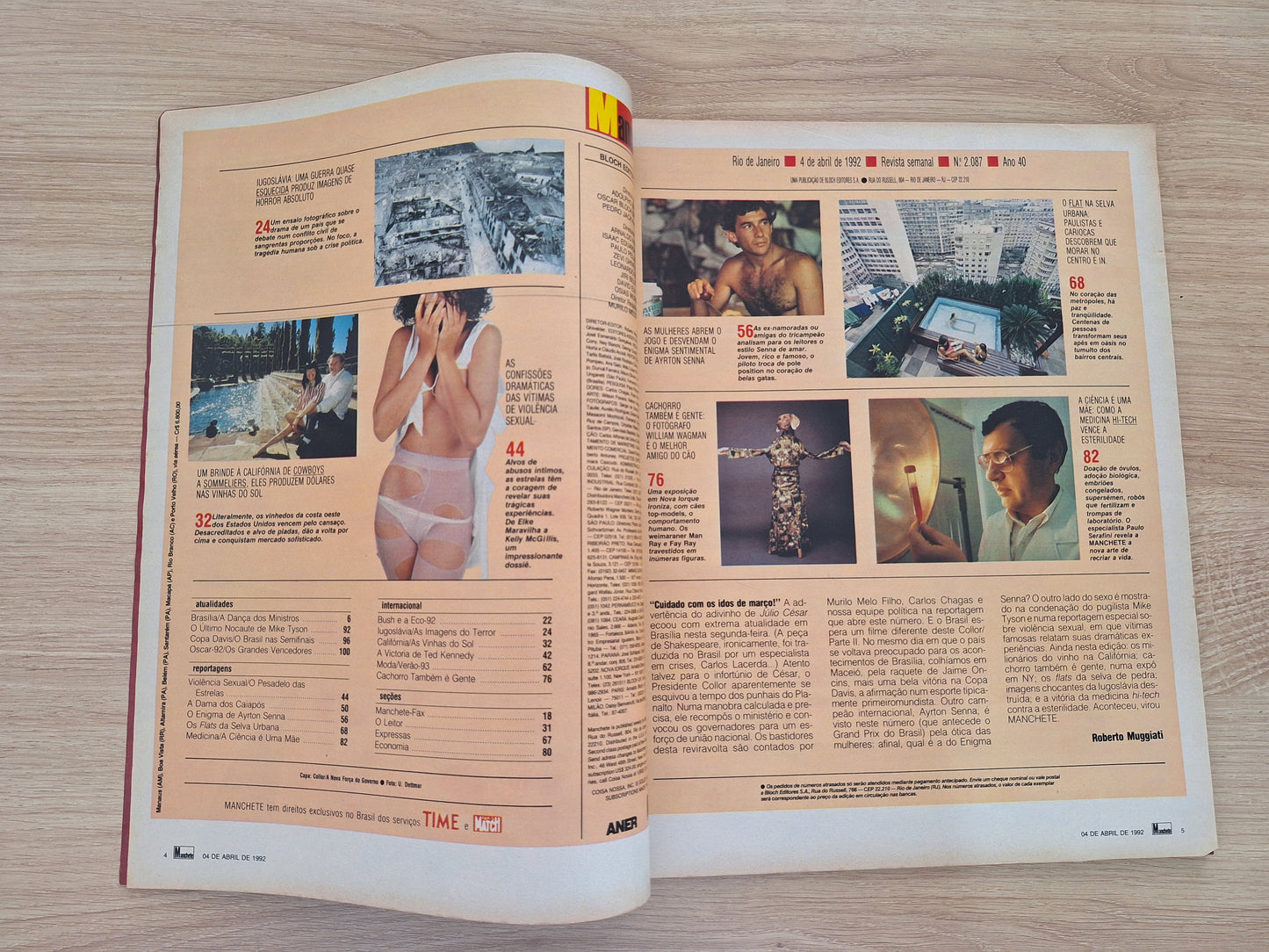 Revista Manchete 2087 (1992)