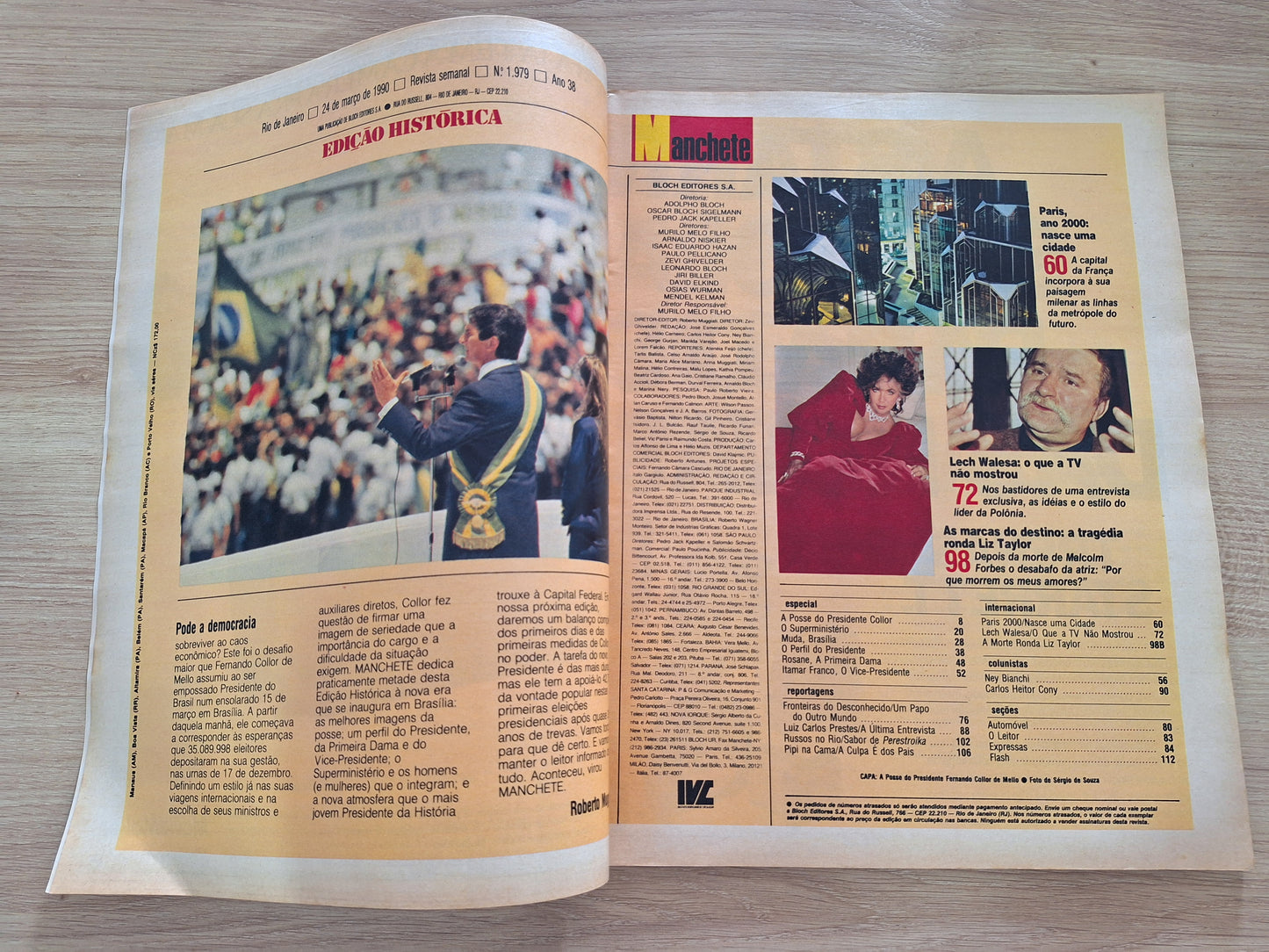 Revista Manchete 1979 (1990)