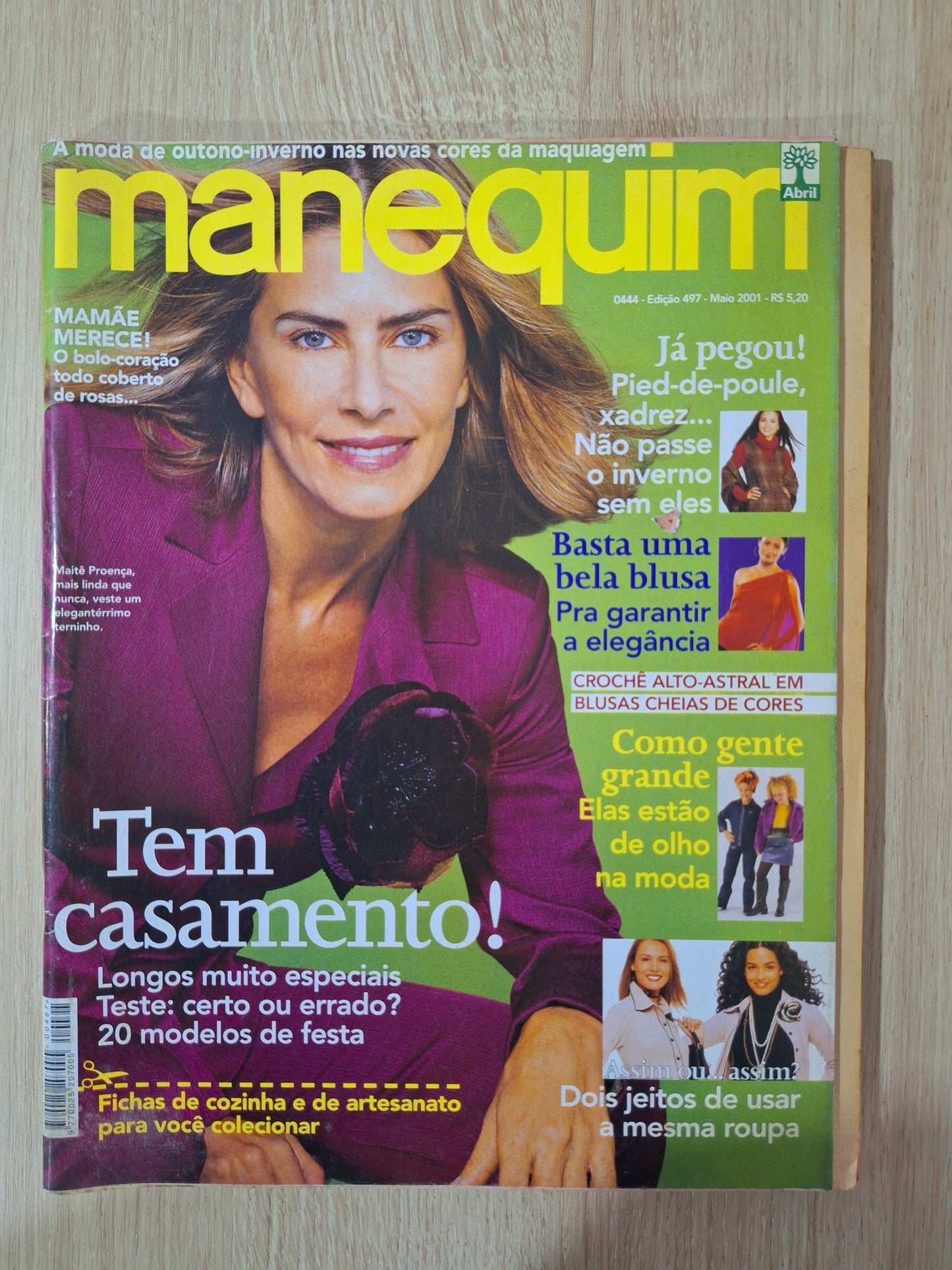 Revista Manequim 497 (2001)