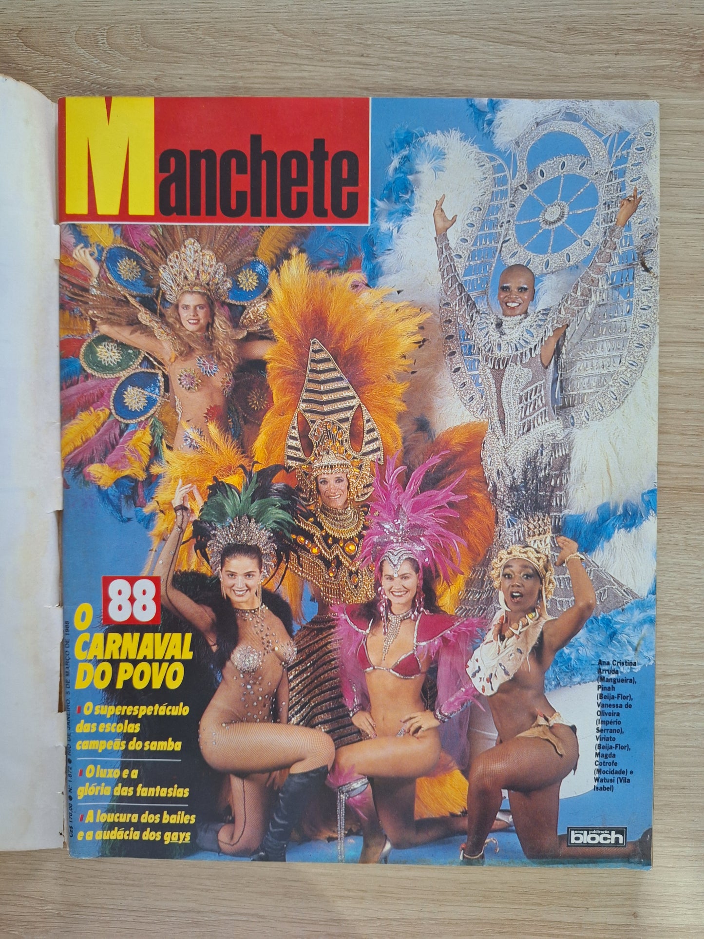 Revista Manchete 1872 (1988)
