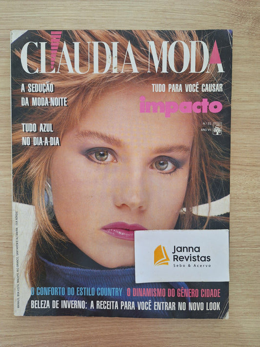Revista Claudia Moda 31 (1986)